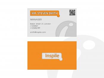 Business Card & Stationery Design entry 560918 submitted by VIEaziz to the Business Card & Stationery Design for Inspile LLC run by inspile