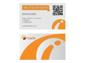 Business Card & Stationery Design entry 560852 submitted by VIEaziz to the Business Card & Stationery Design for Inspile LLC run by inspile
