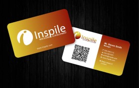 Business Card & Stationery Design entry 560864 submitted by nerdcreatives to the Business Card & Stationery Design for Inspile LLC run by inspile