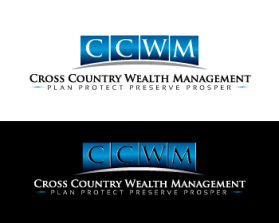 Logo Design entry 561340 submitted by jenmd77 to the Logo Design for Cross Country Wealth Management run by crosscountry