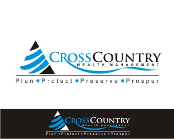 Logo Design entry 561366 submitted by iNsomnia to the Logo Design for Cross Country Wealth Management run by crosscountry