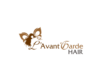 Logo Design entry 561528 submitted by longhaircat to the Logo Design for L'Avant Garde Hair run by L'Avant Garde 
