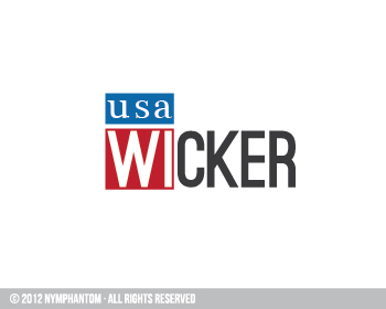 Logo Design entry 562129 submitted by nymphantom to the Logo Design for USA Wicker run by TFDC