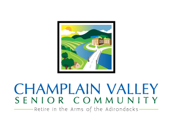 Logo Design entry 562218 submitted by greycrow to the Logo Design for Champlain Valley Senior Community run by stonebrook