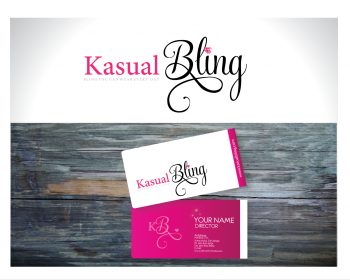 Logo Design entry 562578 submitted by Lifedrops to the Logo Design for Kasual Bling run by Kasual Bling