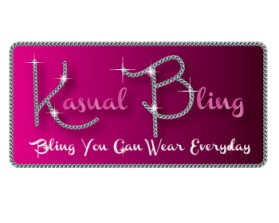 Logo Design Entry 562583 submitted by LogoGirl to the contest for Kasual Bling run by Kasual Bling