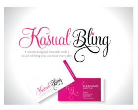 Logo Design entry 562617 submitted by ableh to the Logo Design for Kasual Bling run by Kasual Bling
