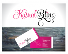 Logo Design entry 562640 submitted by zaptik to the Logo Design for Kasual Bling run by Kasual Bling