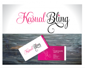 Logo Design entry 562643 submitted by Lifedrops to the Logo Design for Kasual Bling run by Kasual Bling