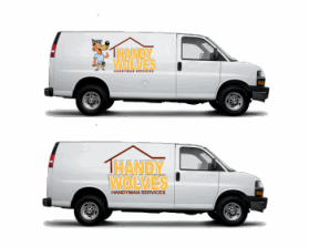 Logo Design entry 564352 submitted by tdesign to the Logo Design for Handy Wolves Handyman Services run by Tomet!11