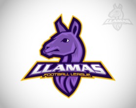 Logo Design Entry 564456 submitted by JSan to the contest for Llamas Football League run by nemesisk2
