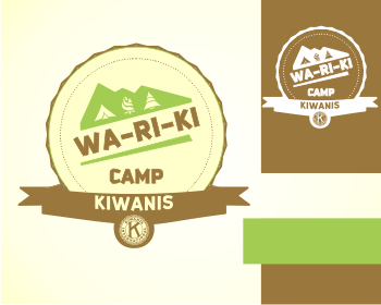 Logo Design entry 564743 submitted by K. to the Logo Design for Kiwanis Camp Wa-Ri-Ki run by CAMPWARIKI