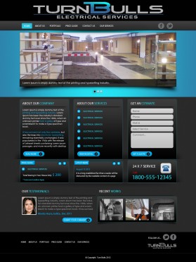A similar Web Design submitted by nerdcreatives to the Web Design contest for yourmovingservice.com by coastallink