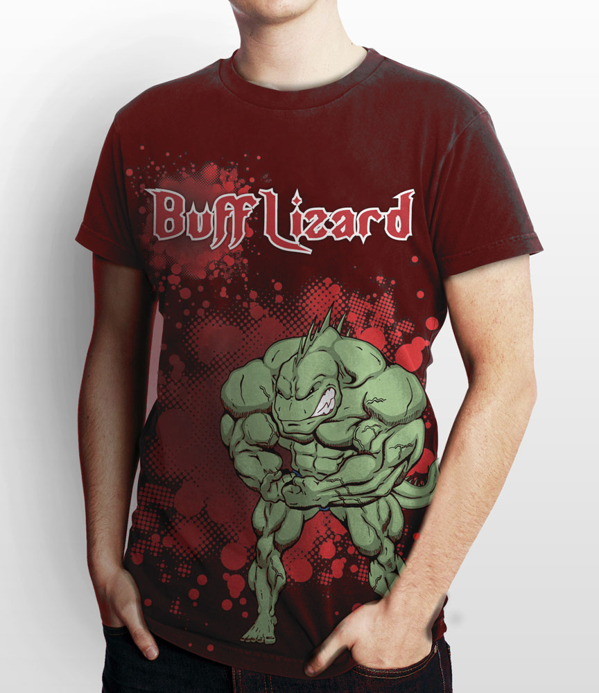 T-Shirt Design entry 565363 submitted by SWALIHMANJERI to the T-Shirt Design for Buff Lizard T-shirt Design run by ryanpietras1984
