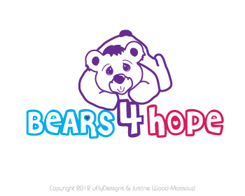 Logo Design entry 565691 submitted by lilliasa to the Logo Design for Bears 4 Hope run by bears4hope