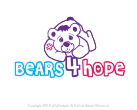 Logo Design entry 565607 submitted by K. to the Logo Design for Bears 4 Hope run by bears4hope
