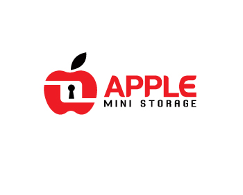 Logo Design entry 566392 submitted by rekakawan to the Logo Design for Apple Mini Storage run by DavidEliason