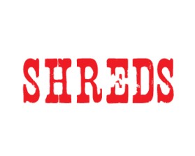 Logo Design entry 566914 submitted by ponanx to the Logo Design for shreds run by shreds