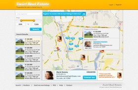 Web Design Entry 570616 submitted by Vladje to the contest for Real Estate in Santa Cruz CA run by MR