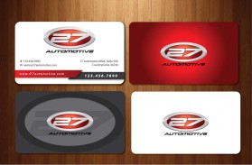 Business Card & Stationery Design entry 573414 submitted by nerdcreatives to the Business Card & Stationery Design for 27 Automotive  run by jdevlin