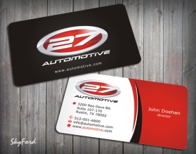 Business Card & Stationery Design entry 573416 submitted by skyford412