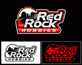 Logo Design entry 573516 submitted by JSan to the Logo Design for Red Rock Hobbies run by RedRockHobbies