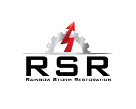 Logo Design entry 573657 submitted by piledz to the Logo Design for Rainbow Storm Restoration (RSR) run by MasterJere