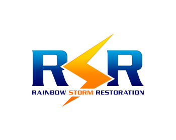 Logo Design entry 573697 submitted by kebasen to the Logo Design for Rainbow Storm Restoration (RSR) run by MasterJere