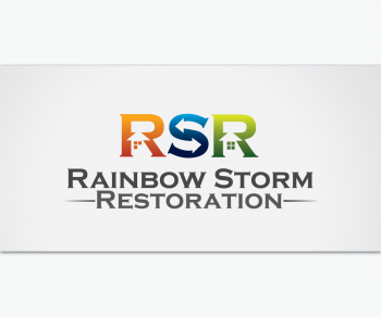Logo Design entry 573697 submitted by piledz to the Logo Design for Rainbow Storm Restoration (RSR) run by MasterJere