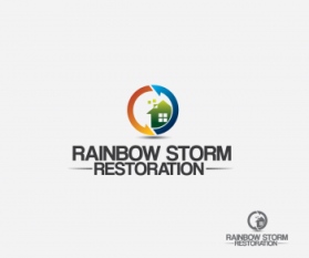 Logo Design entry 573683 submitted by TRC  to the Logo Design for Rainbow Storm Restoration (RSR) run by MasterJere