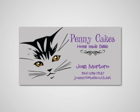 Business Card & Stationery Design entry 575070 submitted by ableh to the Business Card & Stationery Design for Penny Cakes  run by Penny Cakes