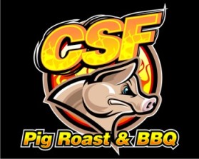 Logo Design Entry 575113 submitted by Digiti Minimi to the contest for CSF Pig Roast and BBQ run by csfventures