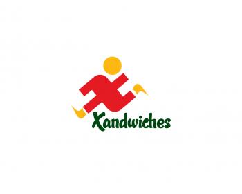 Logo Design entry 576120 submitted by Crest Logo Designs to the Logo Design for www.xandwiches.com run by Seema Bhattacharya