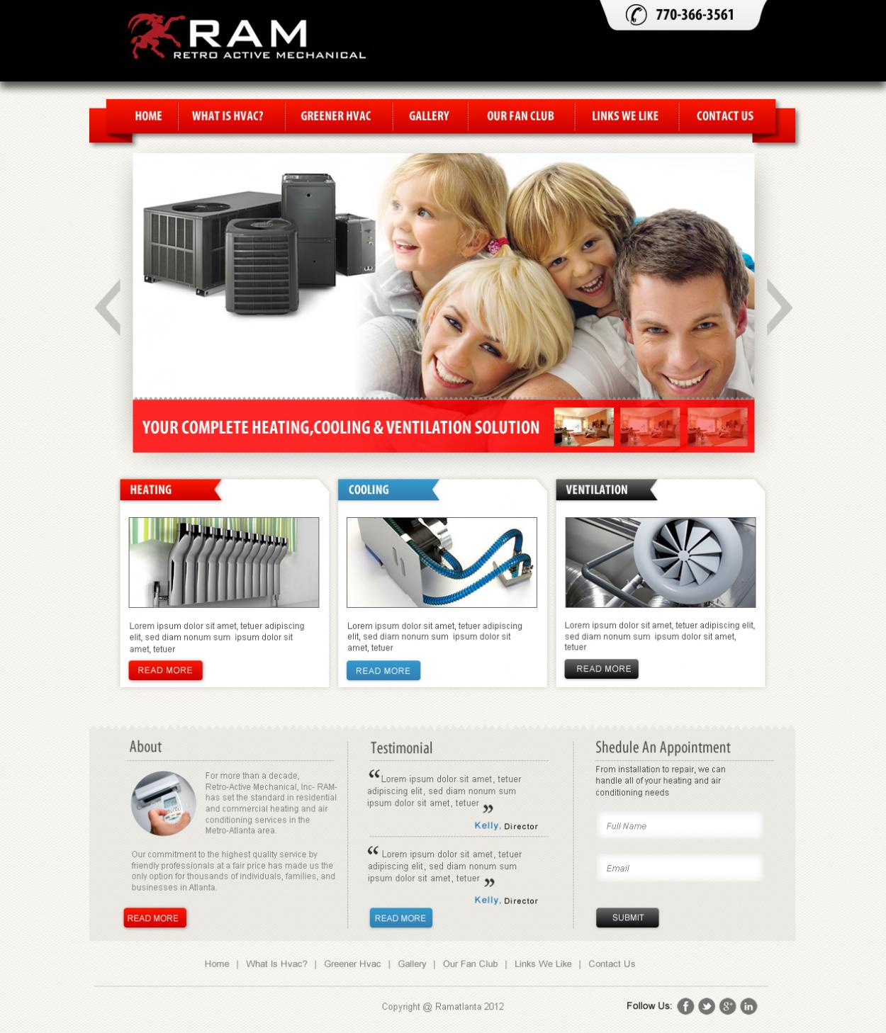 Web Design entry 600421 submitted by nerdcreatives