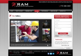 Web Design entry 578231 submitted by gaya to the Web Design for ramatlanta.com run by Jennifer