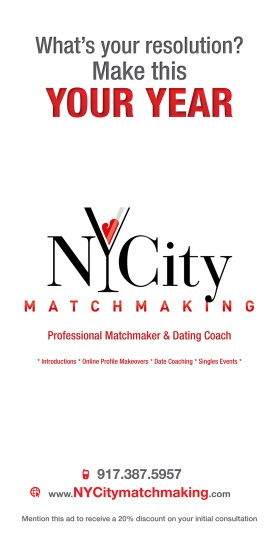 Banner Ad Design Entry 579263 submitted by cozmy to the contest for NYCity Matchmaking  run by michellelg