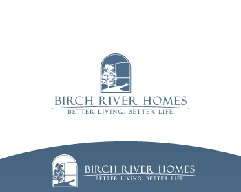Logo Design entry 579781 submitted by Ddezine to the Logo Design for birchriverhomes.com run by MktgMgr