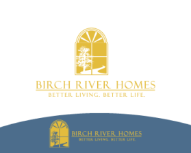 Logo Design entry 579787 submitted by wirepaper to the Logo Design for birchriverhomes.com run by MktgMgr