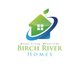 Logo Design entry 579789 submitted by si9nzation to the Logo Design for birchriverhomes.com run by MktgMgr