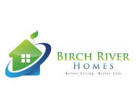 Logo Design entry 579790 submitted by candacenicole17 to the Logo Design for birchriverhomes.com run by MktgMgr
