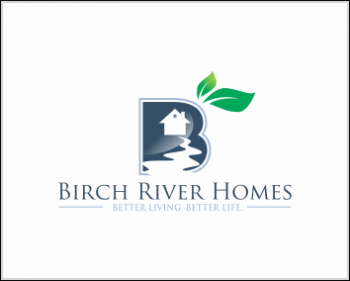 Logo Design entry 579858 submitted by ninis design to the Logo Design for birchriverhomes.com run by MktgMgr