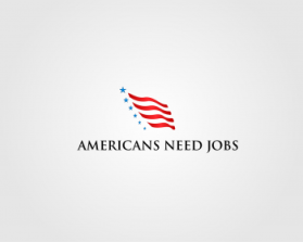 Logo Design entry 579883 submitted by dar_win to the Logo Design for Americans Need Jobs run by Rudyr