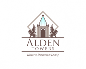 Logo Design entry 583525 submitted by salukis08 to the Logo Design for Alden Towers Apartments run by EricW