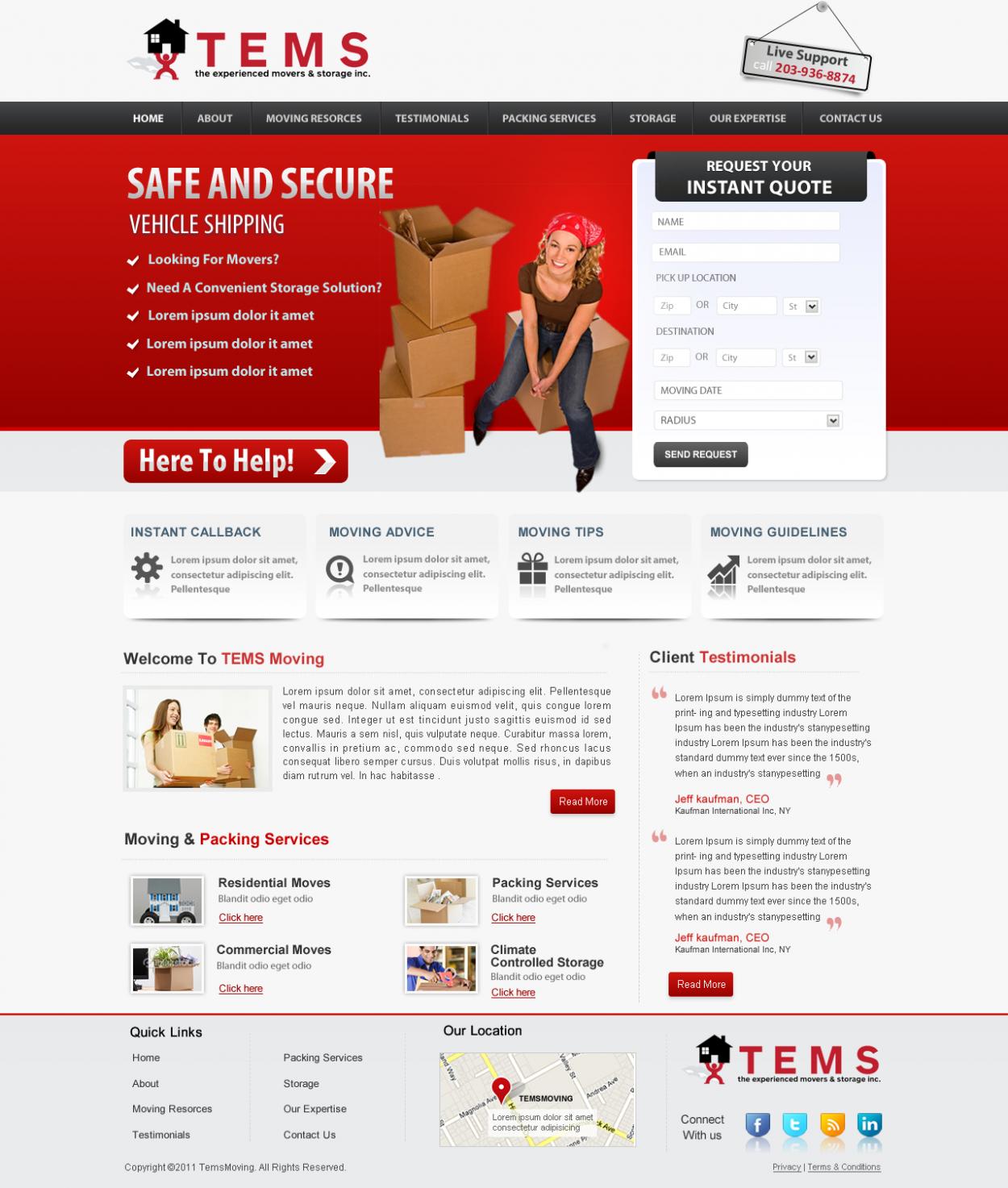 Web Design entry 601839 submitted by nerdcreatives
