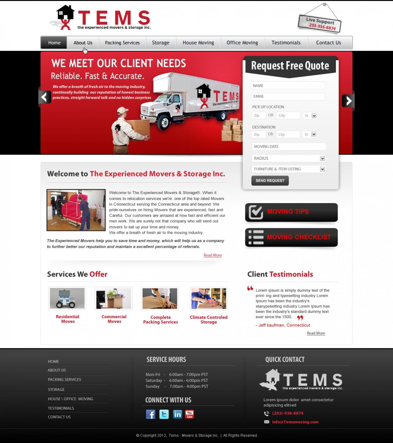 Web Design entry 603370 submitted by nerdcreatives