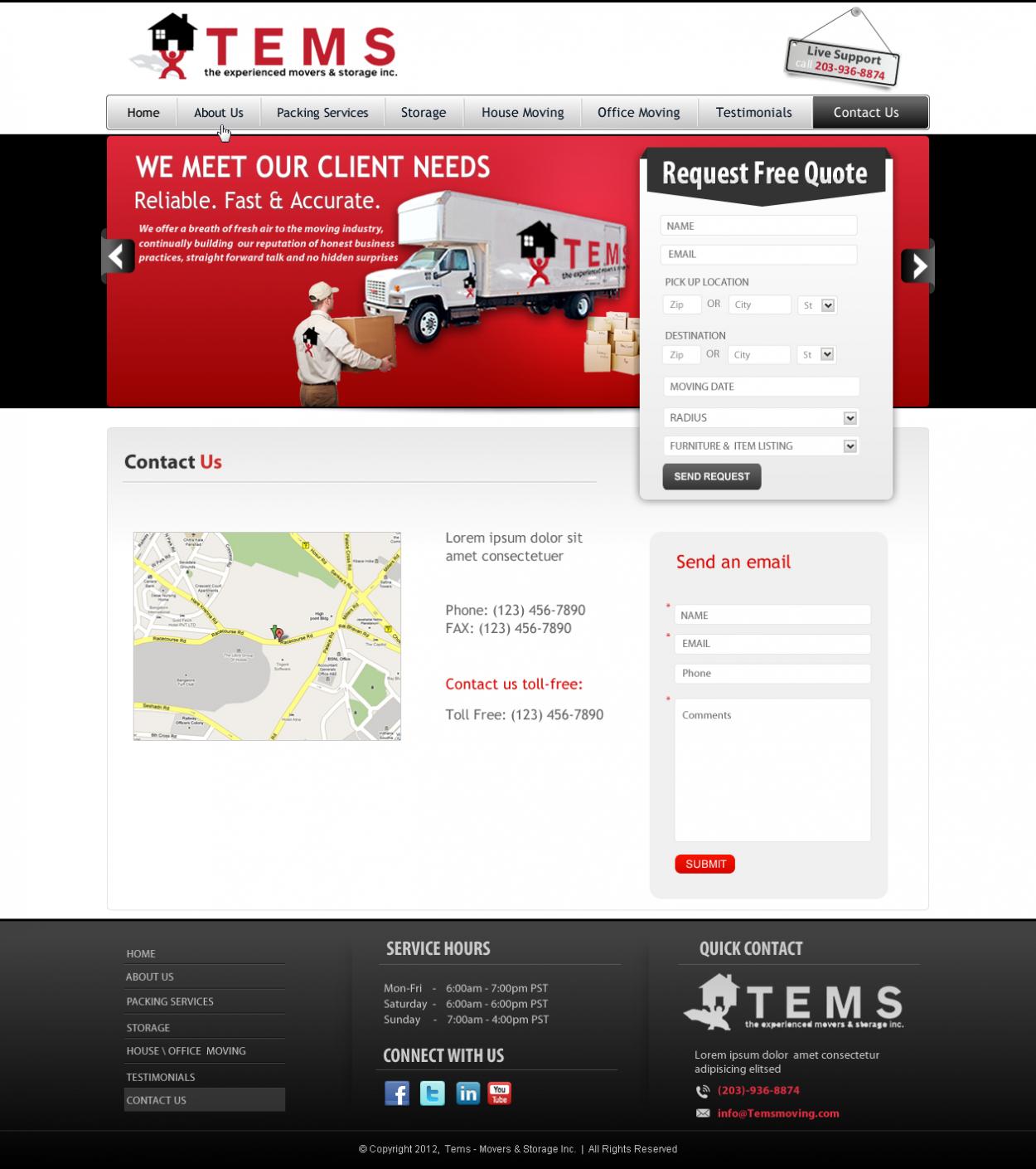 Web Design entry 603381 submitted by nerdcreatives