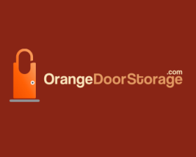 Logo Design entry 584517 submitted by abed_ghat to the Logo Design for Orange Door Storage run by DavidEliason
