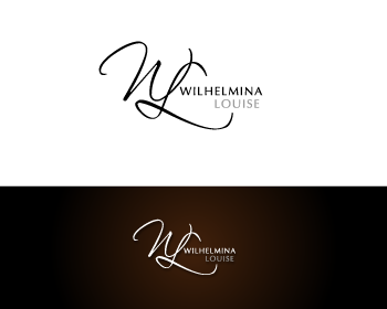 Logo Design entry 587746 submitted by greycrow to the Logo Design for Wilhelmina Louise run by Tine