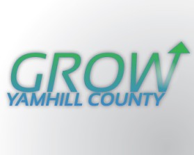 Logo Design entry 587910 submitted by Teguh82 to the Logo Design for GROW Yamhill County run by McMinnvilleEDP12