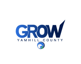 Logo Design entry 587912 submitted by Teguh82 to the Logo Design for GROW Yamhill County run by McMinnvilleEDP12